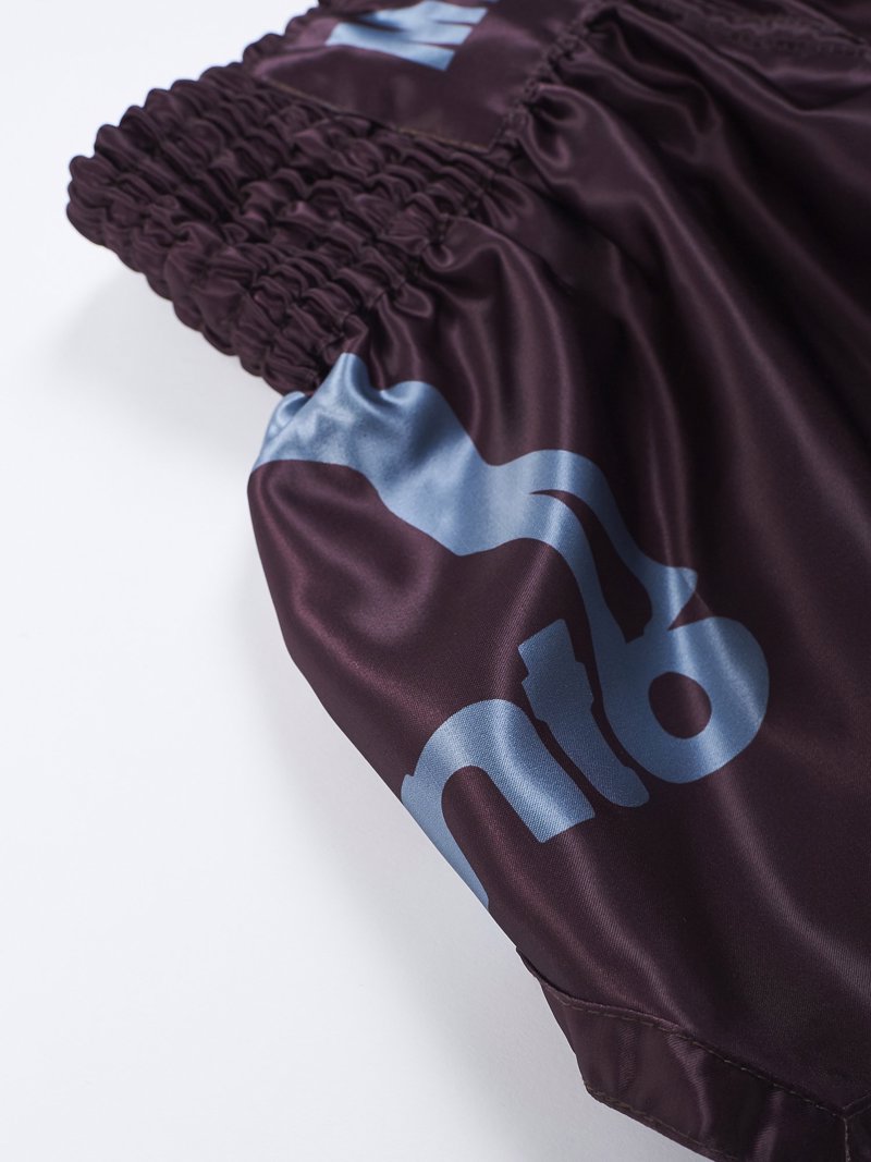 MANTO MUAY THAI SHORTS DUAL -brown